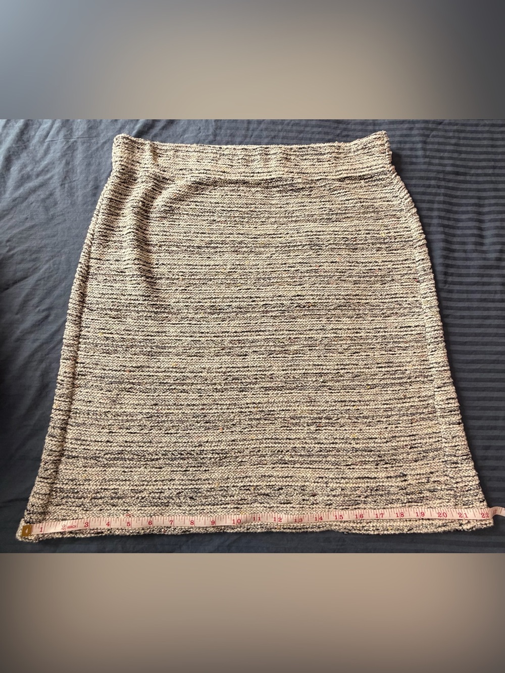 Talbots Tweed Pull On Midi Skirt - Women’s Size Medium